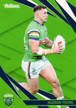 2024 NRL Traders Titanium #018 Hudson Young Front